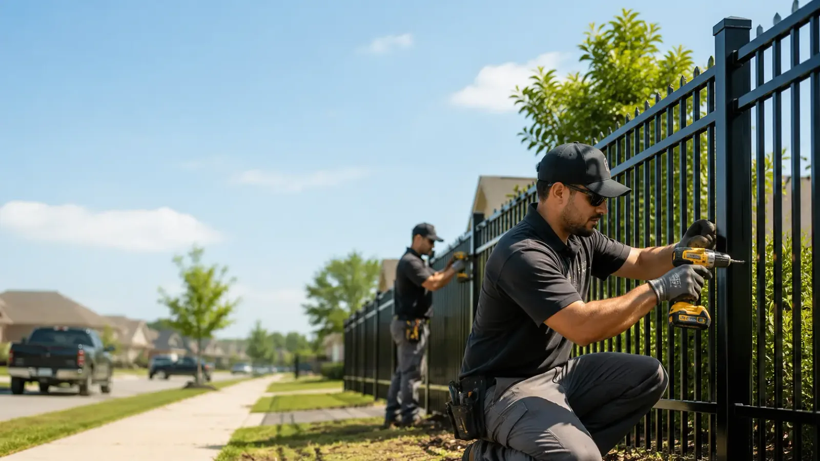 Metal Fence Installation in Lawtell, LA